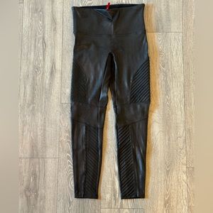 SPANX moto compression leggings